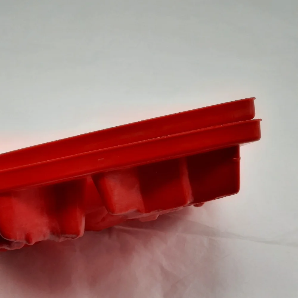 Vintage Power Rangers Jello Jigglers Mold Red Small 2 Piece Lot